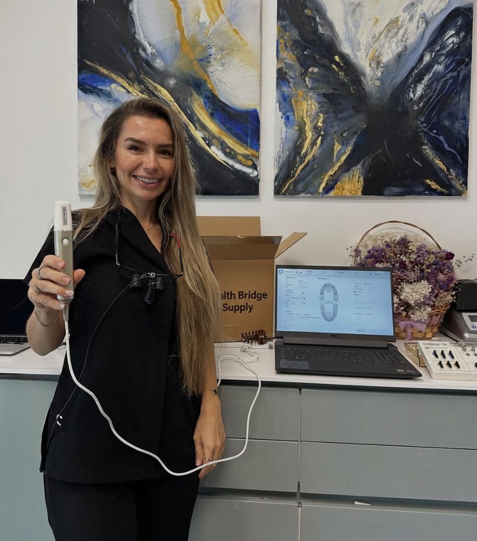 SHINING 3D Aoralscan 3 review from Dr. Laura Bennett